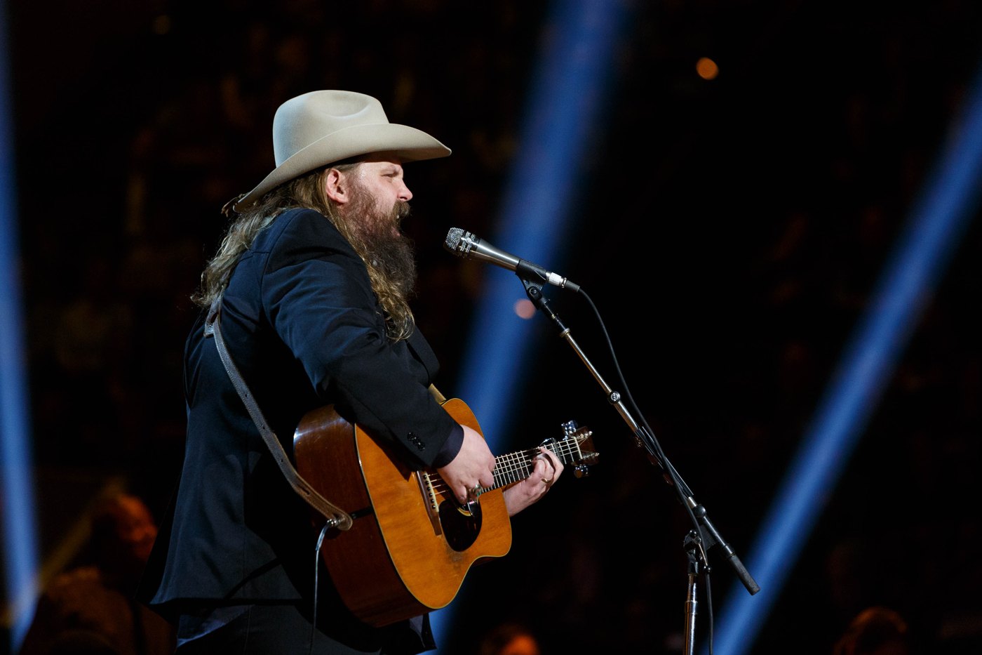 Chris Stapleton actuando en directo