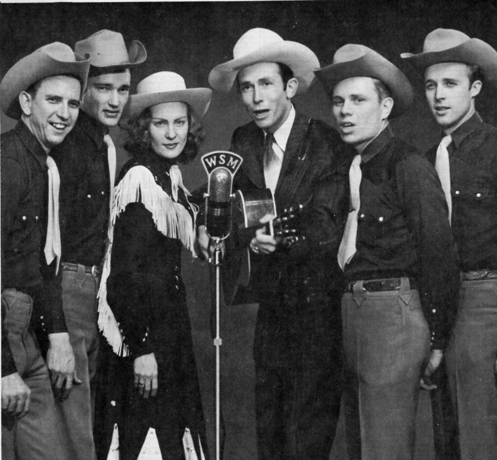 Hank Williams con The Drifting Cowboys