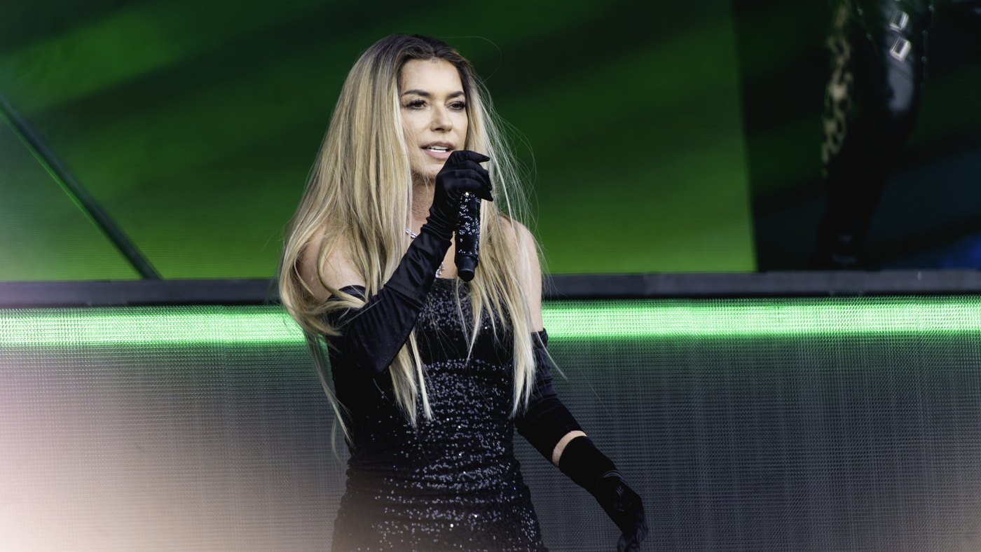 Shania Twain en Glastonbury 2024